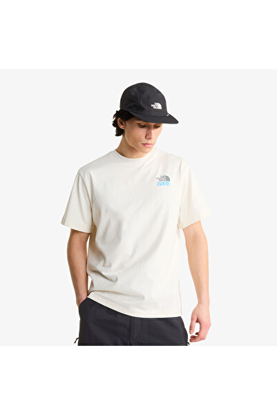 THE NORTH FACE M 1966 FLORA TRICOU CU MÂNECĂ SCURTĂ RELAXATĂ - VERDE