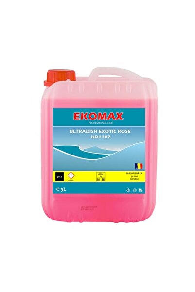 EKOMAX Ultradish Exotic Rose Manual Dishwashing Detergent, 5 liter canister