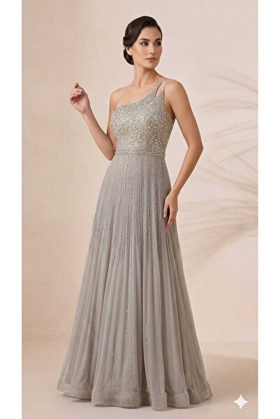 Mesk dresses Embroidered evening dress