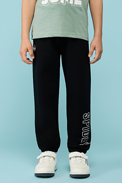 R&B Spider-Man Print Joggers with Drawstring Waist