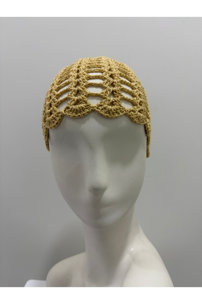Passionis Jewelry Hair Accessories Beach Accessories Crochet Yarn Bandana Cap...