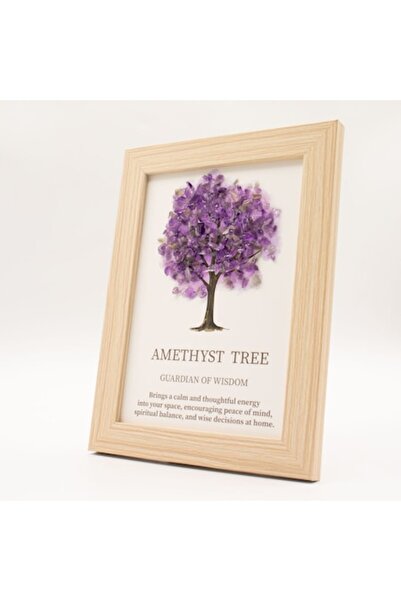 Ancient wisdom Pictură cu pietre semiprețioase - Arborele Vieții - Ametist