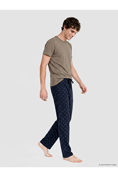 LC Waikiki Esvab • Modern & Distinctive Standart Fit Embroidered Men's Pajama...
