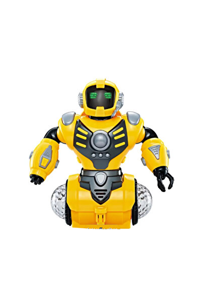 PlayFun Jucărie Robot Electrică, Rotativă 360°, Mișcare Interactiv Cadou Copii