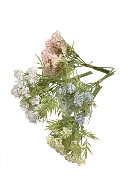 OEM Flori Artificiale Buchet Floricele Silicon Legate Alb