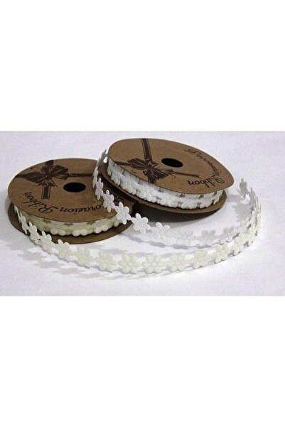 OEM Cream Flower Perforated Ribbon