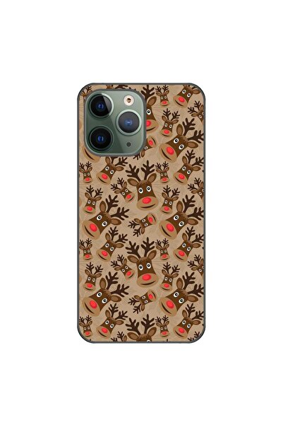 OEM Case compatible with Apple iPhone 11 Pro Silicone Gel Tpu Christmas Rudol...