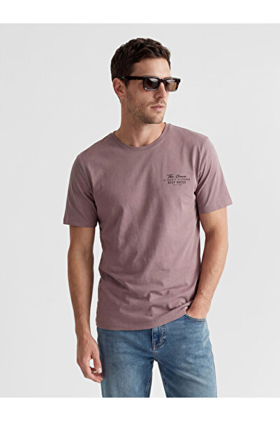 LC Waikiki Esvab • Modern & Distinctive Zero Roba Collar Printed Men's T-Shirt
