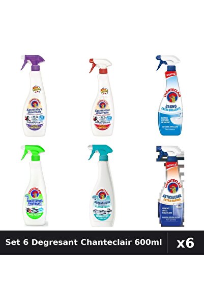 Chanteclair Set 6 Degresant Universal 600ml - Anti-Miros, Extra Rapid, Extra ...