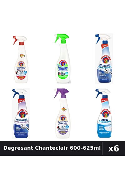 Chanteclair Set 6 Degresant Universal 600-625ml - Marsilia, Lămâie, Lavandă, ...