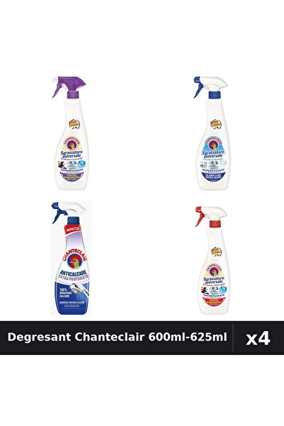 Chanteclair Set 4 Degresant Universal 600ml-625ml - Bicarbonat, Marsilia, Mos...
