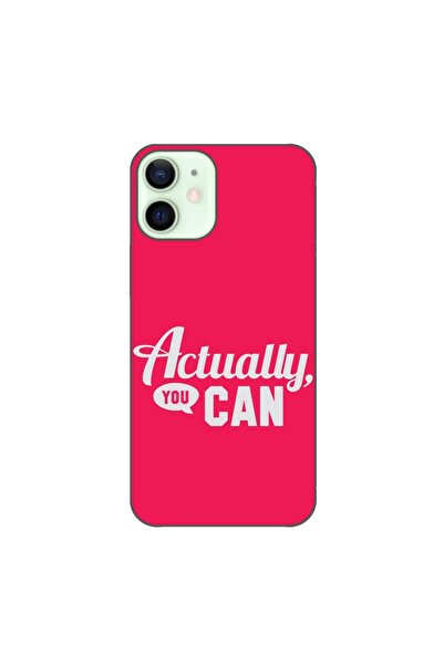 OEM Husa compatibila cu Apple iPhone 12 Mini Silicon Gel Tpu Model Mesaj Actu...