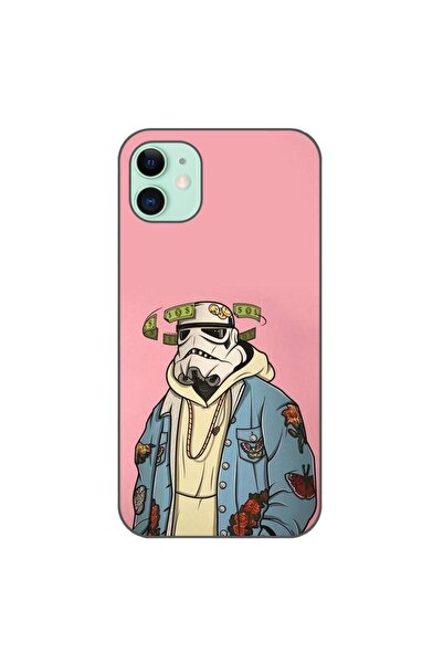 OEM Husa compatibila cu Apple iPhone 11 Silicon Gel Tpu Model Trooper Money