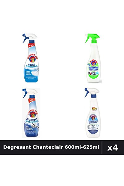 Chanteclair Set 4 Degresant Universal 600ml-625ml - Bicarbonat, Lămâie, Extra...