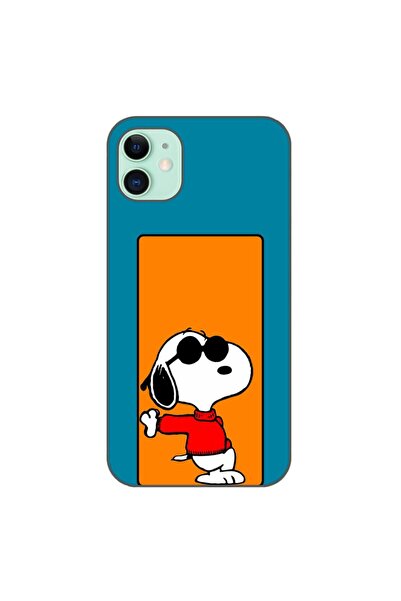 OEM Калъф, съвместим с Apple iPhone 11, силиконов гел TPU, модел Снупи