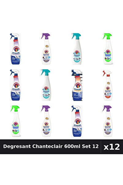 Chanteclair Set 12 Degresant Universal 600-625ml - 6 Arome, Anticalcar, Marsilia