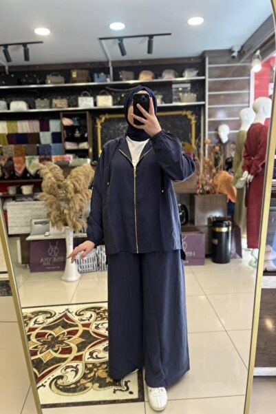 HÜMEYRA BUTİK Wide leg zipper set