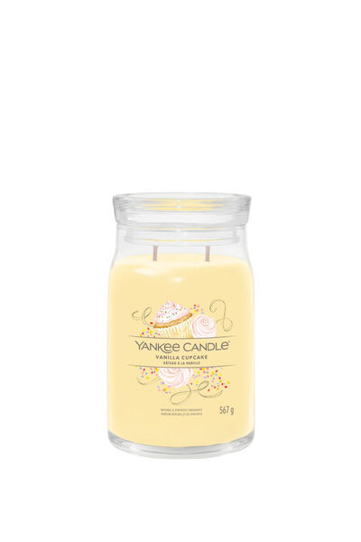 Yankee Candle Vanilla Cupcake Sarı Büyük Mum 567 g