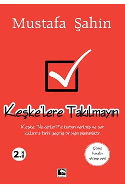 Çınaraltı Yayınları Keşke’lere Takılmayın