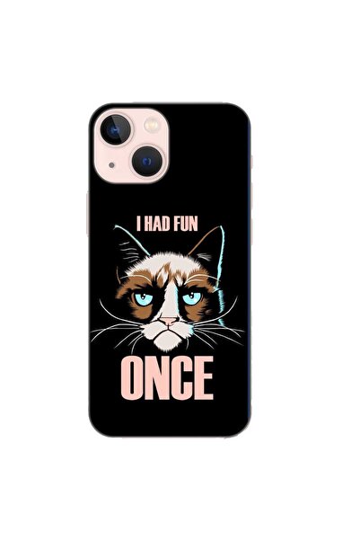 OEM Калъф, съвместим с Apple iPhone 13 Mini, силиконов гел TPU, с десен на съ...