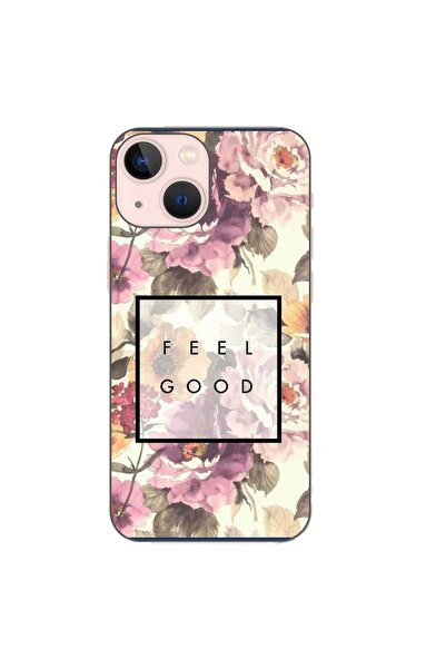 OEM Husa compatibila cu Apple iPhone 13 Mini Silicon Gel Tpu Model Feel Good