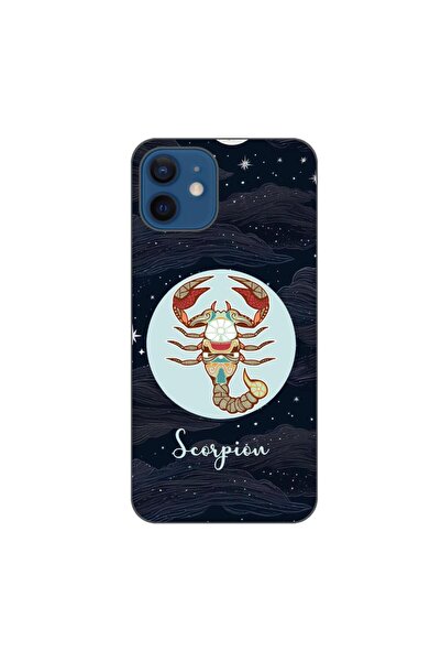 OEM Θήκη συμβατή με Apple iPhone 12 από σιλικόνη gel TPU με σχέδιο Ωροσκοπίου...