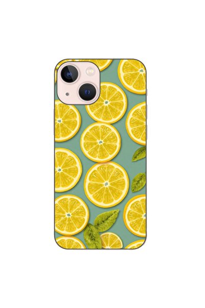 OEM Husa compatibila cu Apple iPhone 13 Mini Silicon Gel Tpu Model Summer Lem...