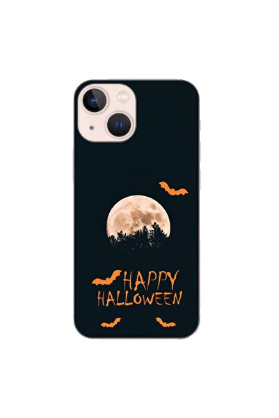 OEM Husa compatibila cu Apple iPhone 13 Mini Silicon Gel Tpu Model Happy Hall...