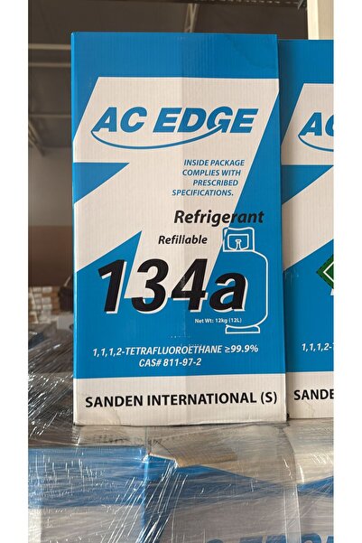 SANDEN AC EDGE R134A Klima Gazı 12 KG Doldurulabilir Tüp