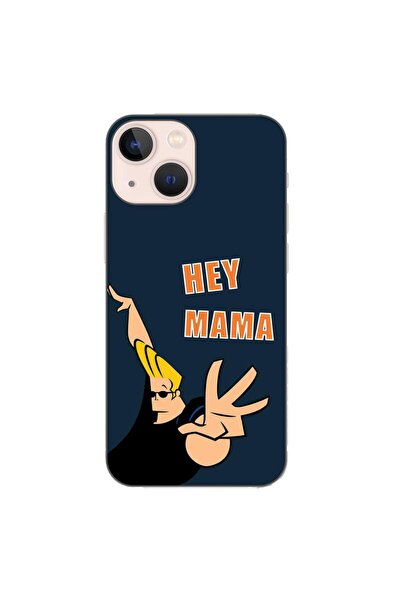 OEM Husa compatibila cu Apple iPhone 13 Mini Silicon Gel Tpu Model Mesaj Hey ...