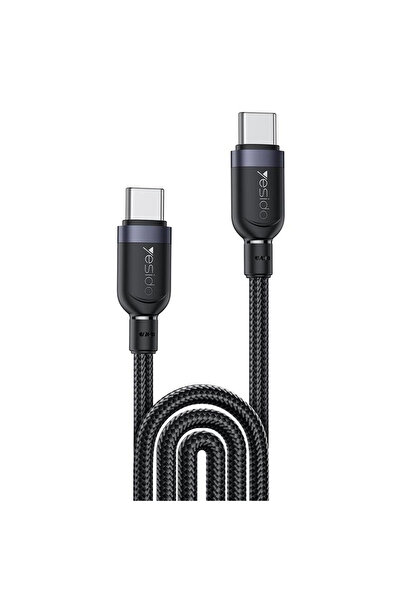 Yesido كابل بيانات CA194 USB من النوع C إلى النوع C للشحن السريع بقدرة 60 واط...
