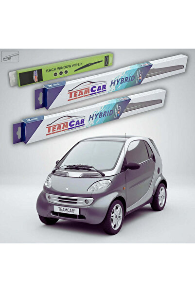 TEAMCAR Ștergătoare Smart Fortwo Coupe 450 2004-2007 |   Set Hibrid Față și S...