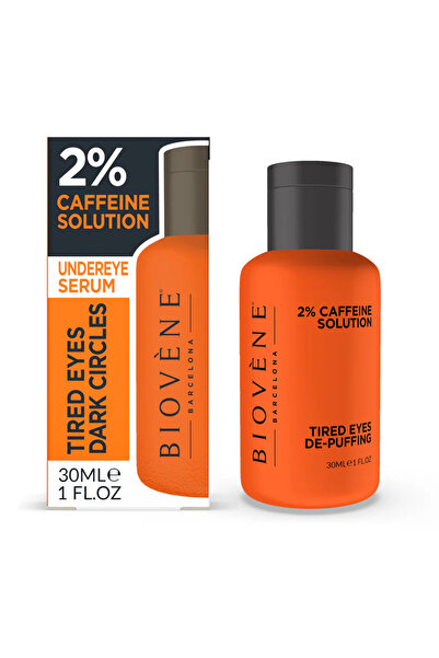 BIOVENE Ochi obosiți, Cearcăne, 2% Cofeina, Anti-umflare, Ser pentru ochi, 30 ml