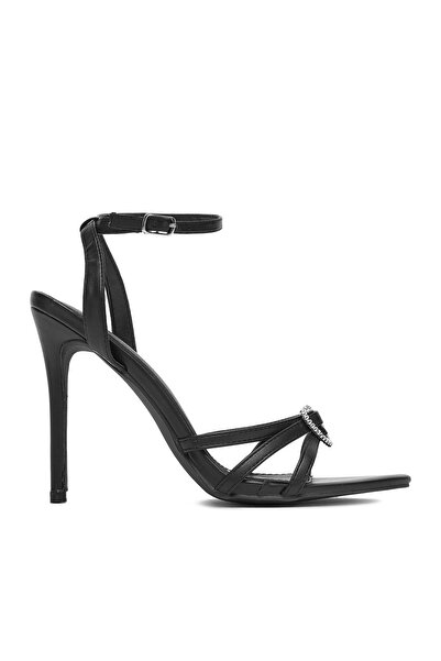 DeeZee Sandale de damă SWEETIE BLACK PU Negru