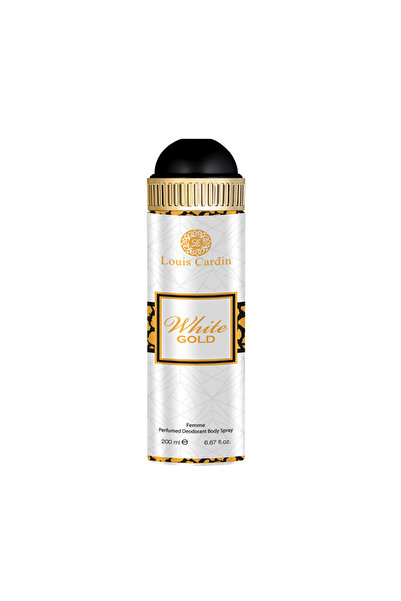 Louis Cardin White Gold, Deodorant spray, Pentru femei, 200 ml