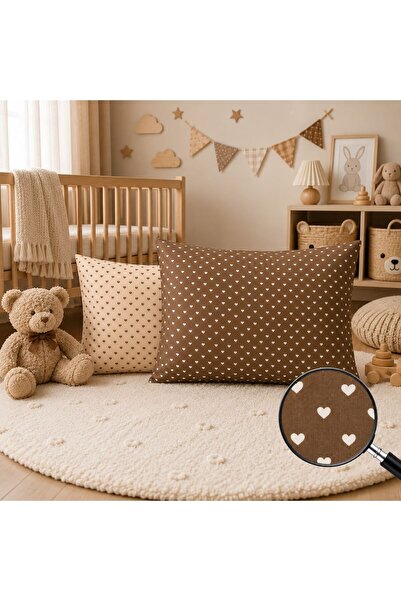MundoLindo 100% Cotton 2-Piece Pillow Case Baby & Kids 35X45 cm