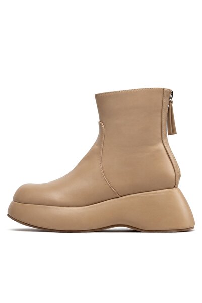 DeeZee Women's Ankle boots ZALY8813-8 Beige