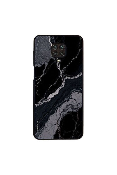 Sonique Θήκη Marble Series για Xiaomi Redmi Note 9S/9 Pro Μαύρο 02