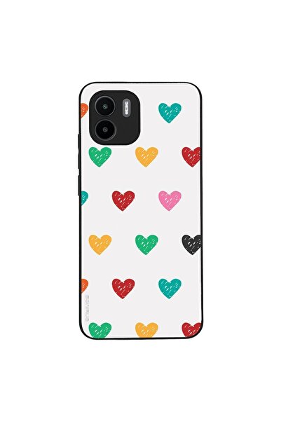 Sonique Θήκη Heart Series για Xiaomi Redmi A1 / Redmi A2 Λευκό 02