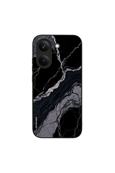 Sonique Θήκη Marble Series για Xiaomi Poco X8 Pro 5G Μαύρο 02