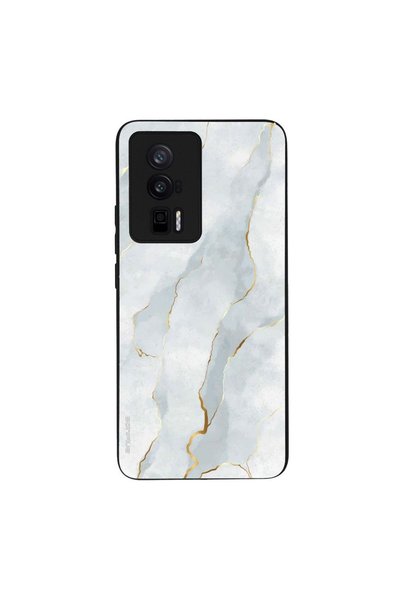 Sonique Θήκη Marble Series για Xiaomi Poco F5 Pro 5G Λευκό 01
