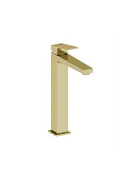Artema Minimax Square A4372474 Sink Faucet, Soft Gold