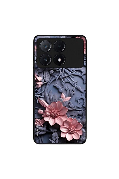 Sonique Θήκη 3D Flower Series για Xiaomi Poco X6 Pro 5G Ροζ 02