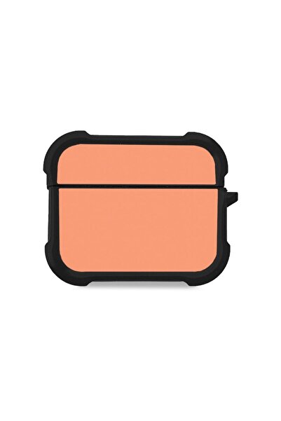 Sonique Θήκη Σιλικόνης ColorBloc Series για AirPods Pro / Pro 2 Κοραλί