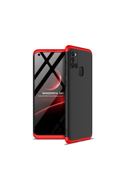 GKK 360 Full Body Protection Samsung Galaxy A21s Μαύρο/Κόκκινο