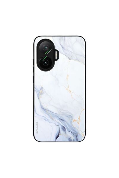 Sonique Θήκη Marble Series για Xiaomi Poco F7 5G Λευκό 02