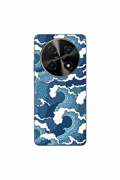 OEM Husa compatibila cu Huawei Nova 12i Silicon Gel Tpu Model Crazy Waves