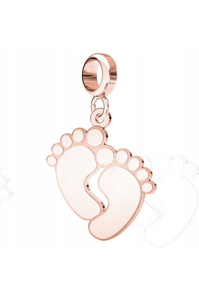 Larezo Pandantiv Tip Charm Pentru Bratari Modulare, Argint 925 Placat Cu Aur ...