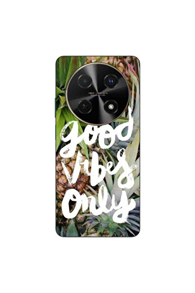 OEM Θήκη συμβατή με Huawei Nova 12i, από σιλικόνη gel TPU, μοντέλο Good Vibes...