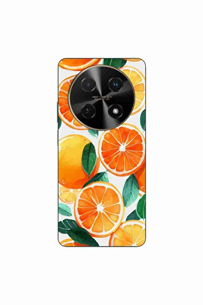 OEM Husa compatibila cu Huawei Nova 12i Silicon Gel Tpu Model Oranges